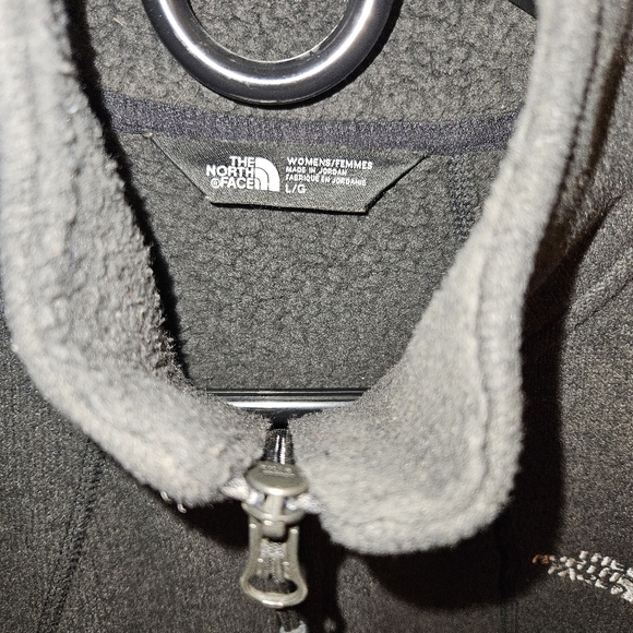 The North Face Women's Crescent Full Zip Fleece Jacket,Grey,Large - Picture 2 of 6